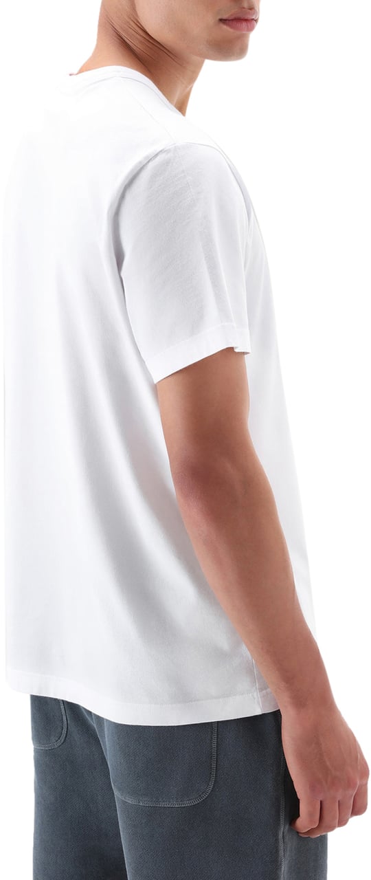 Woolrich pocket tee Wit