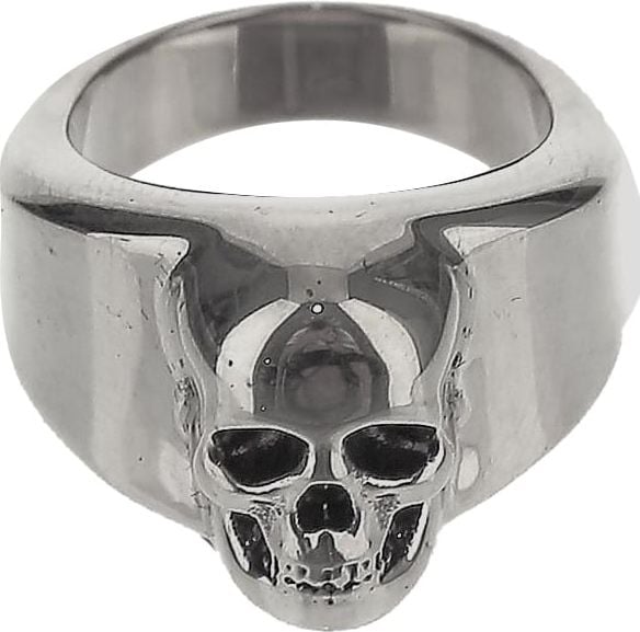 Alexander McQueen Skull Ring Geel