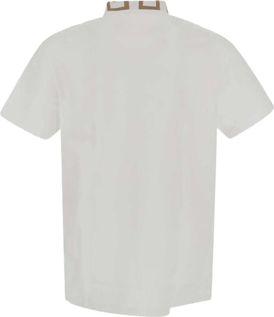 Versace T-shirts And Polos White Wit
