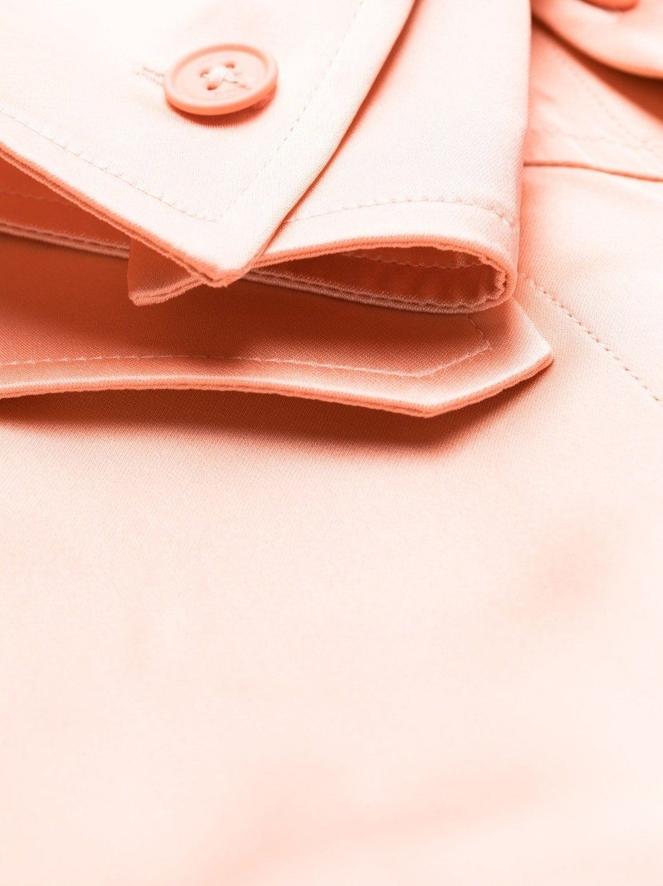 OFF-WHITE Toy Box Satin Twist Shirt Roze