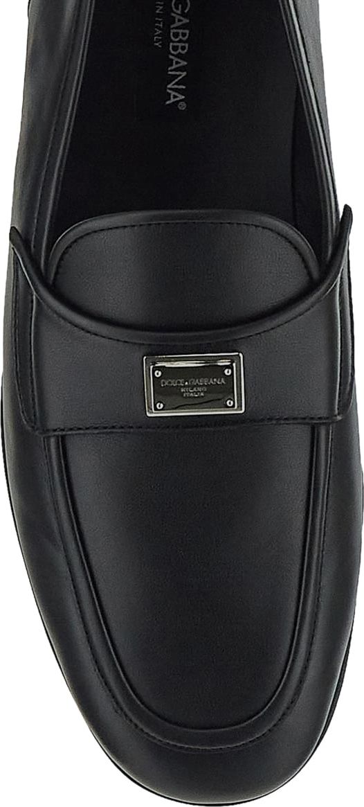 Dolce & Gabbana Flat Shoes Black Zwart