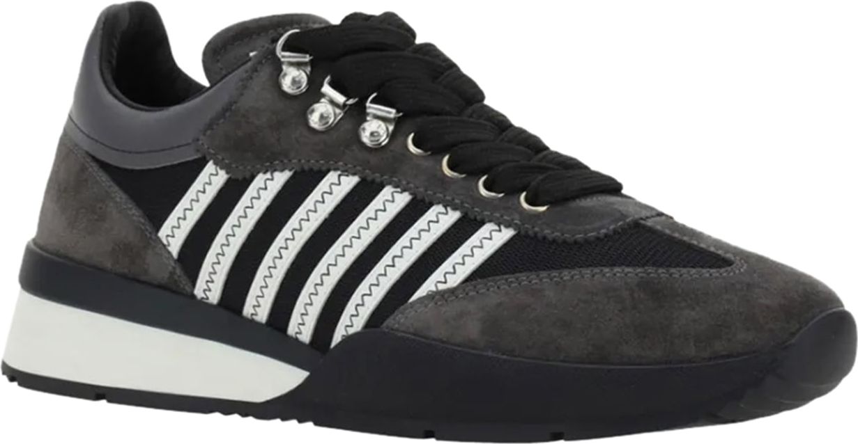 Dsquared2 Sneakers original black white grey Zwart