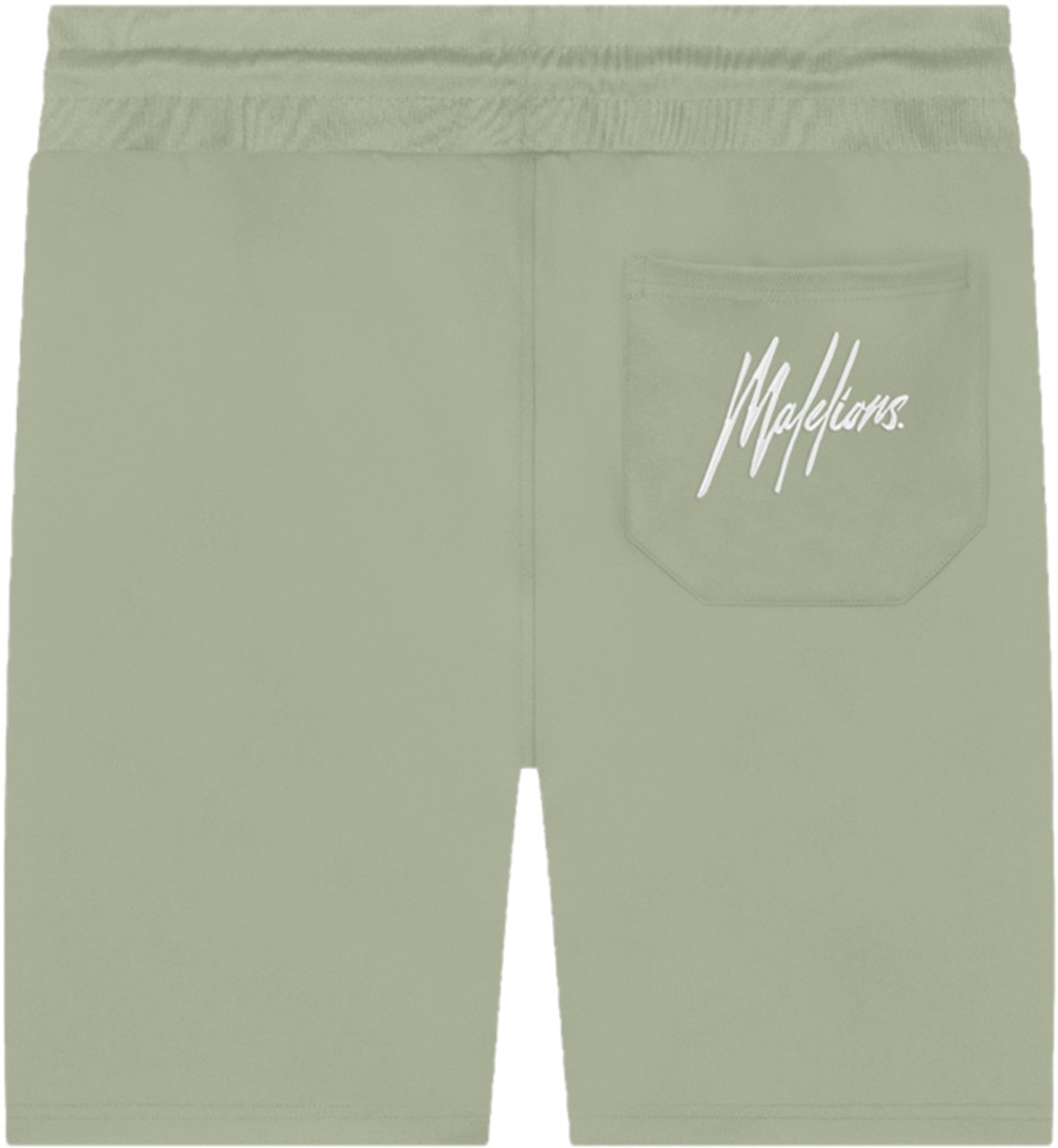 Malelions Transfer Short - Moss Grey/Black Groen