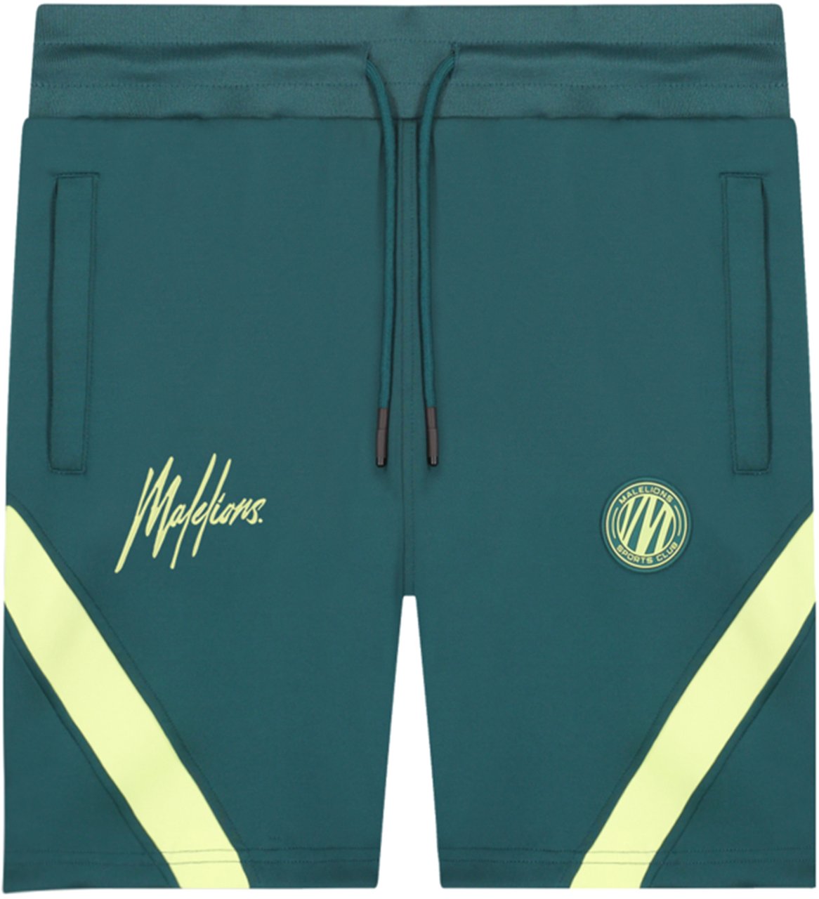 Malelions Pre-Match Short - Teal/Lime Groen