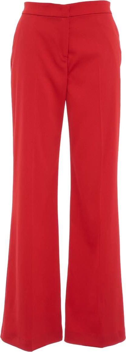 Pinko Trousers Red Neutraal