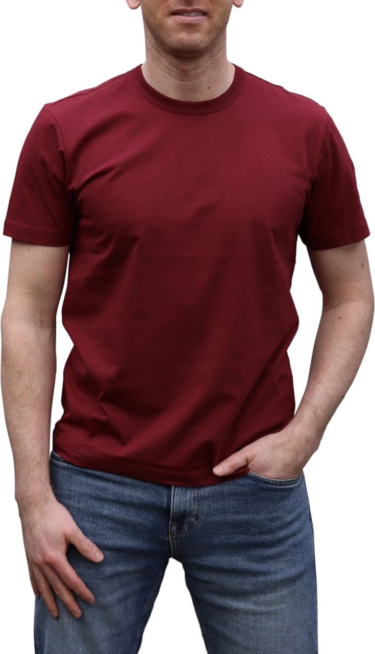 Colmar Originals Short Sleeve T-Shirt Soft Jersey Brownie Rood