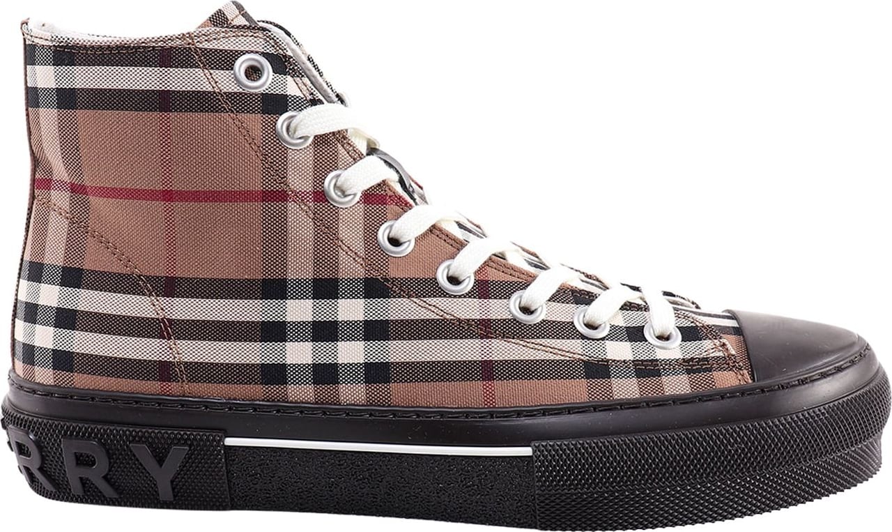 Burberry Canvas sneakers with iconic Vintage Check print Bruin