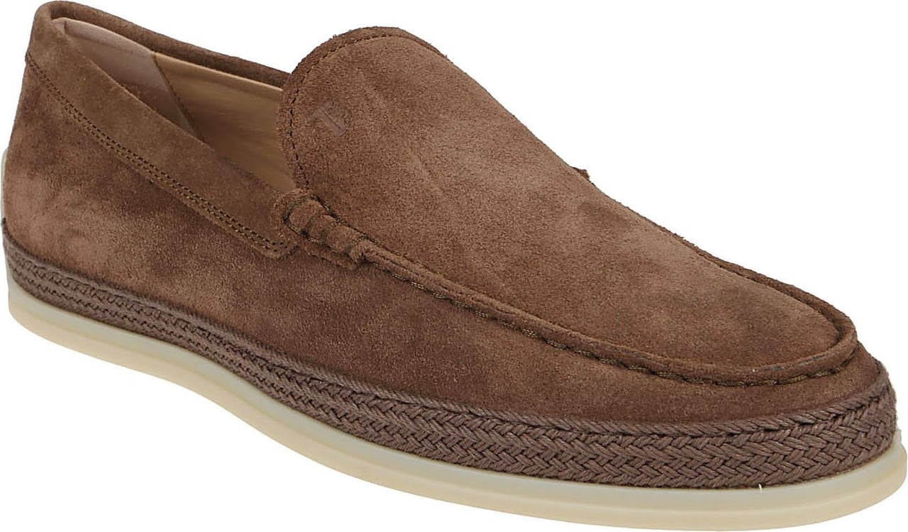 Tod's Slip-on Loafers Brown Bruin