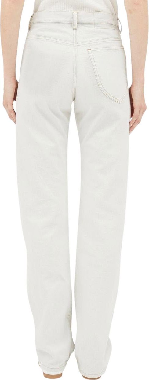 Maison Margiela Jeans Cream White Wit