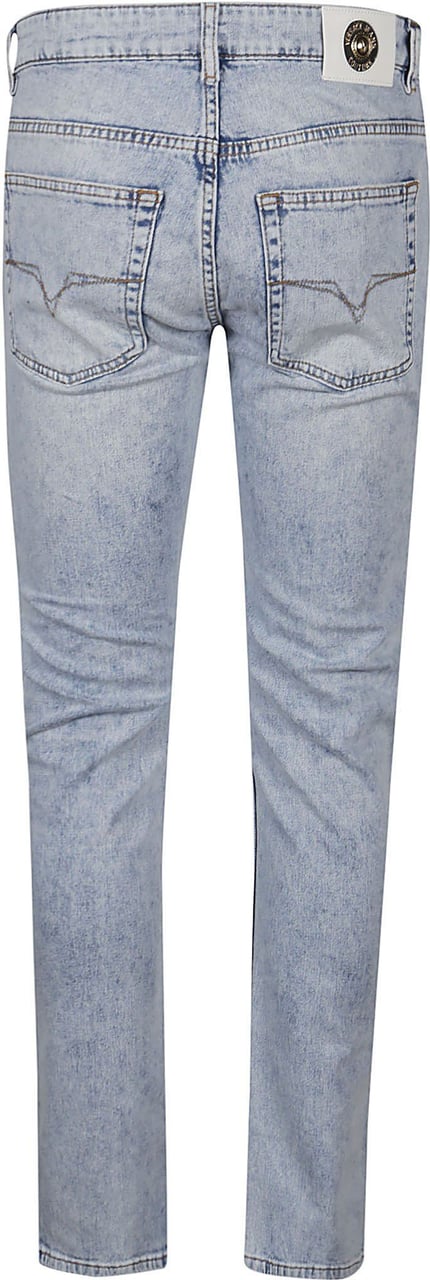 Versace Jeans Couture Slim Milano 5 Pocket Jeans Blue Blauw