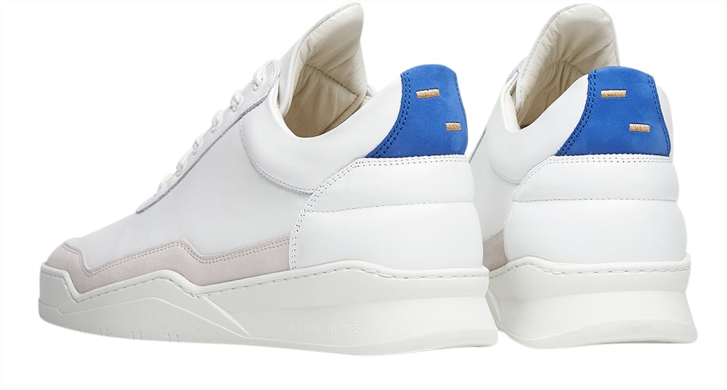 Filling Pieces Low Top Ghost Blue Wit