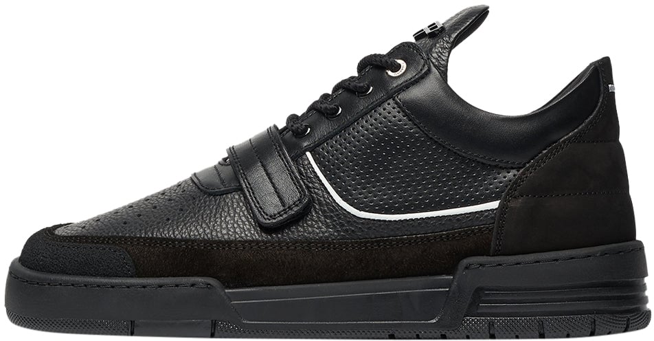 Filling Pieces Low Top Blaze Black Zwart