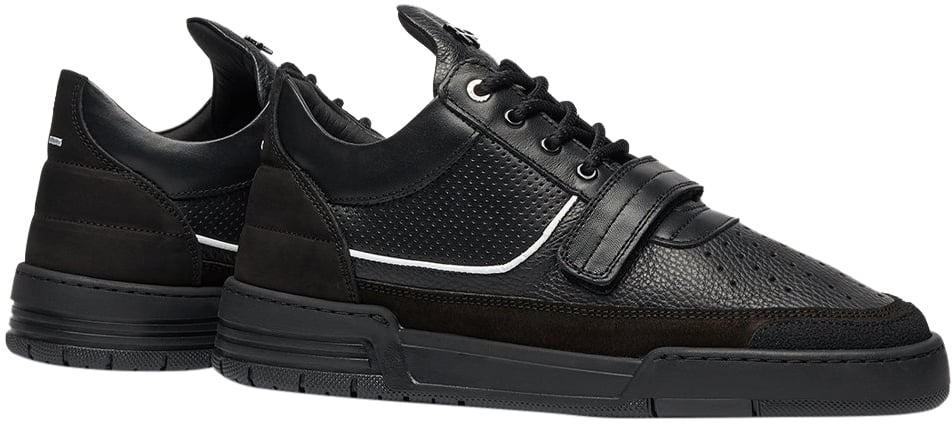 Filling Pieces Low Top Blaze Black Zwart