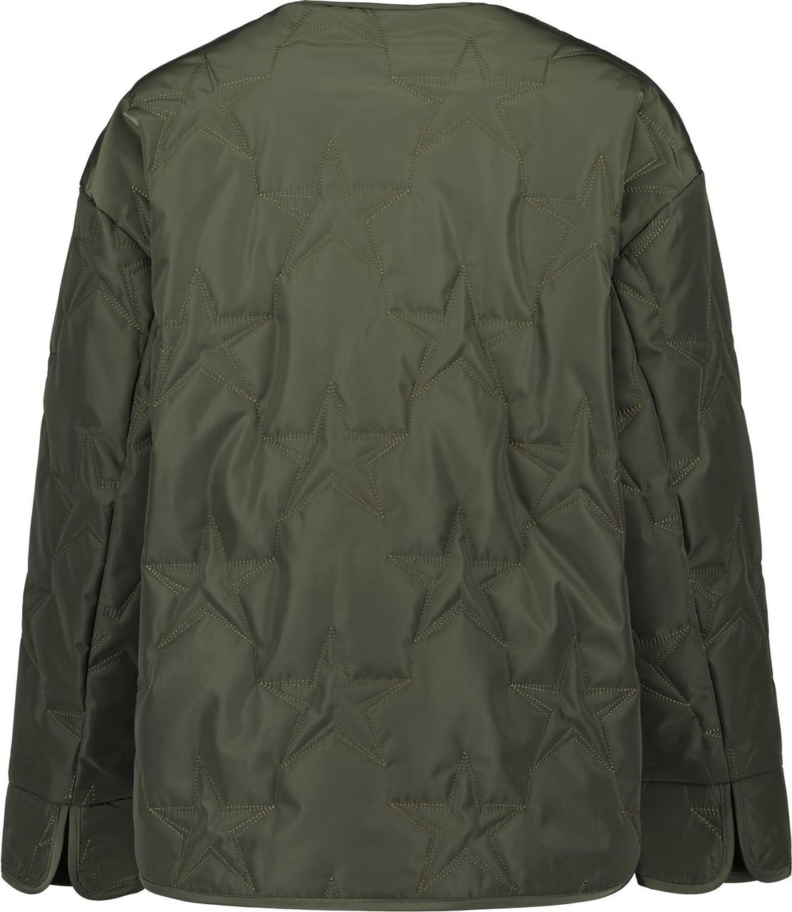 Airforce Quilted Jacket Groen