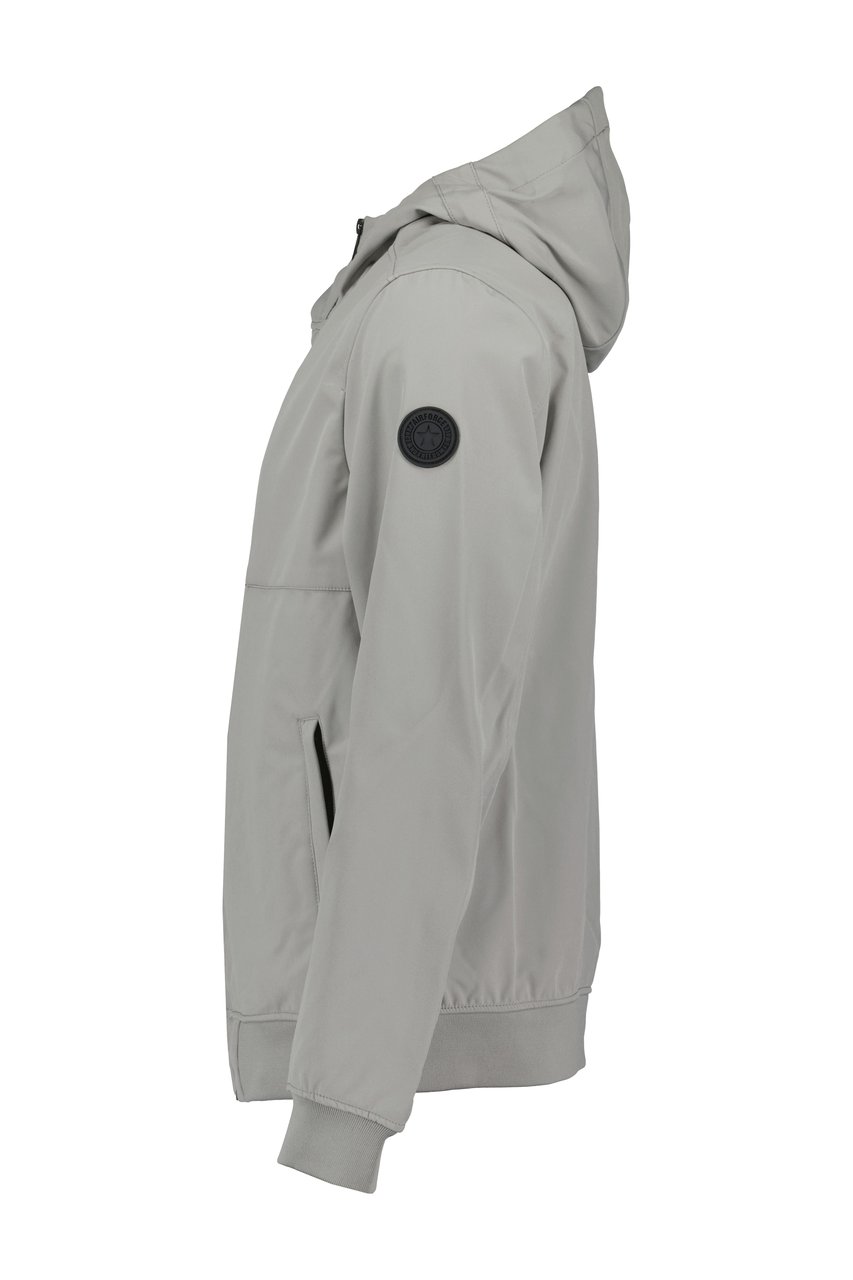 Airforce Softshell Jacket Chestpocket Grijs