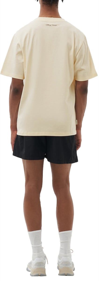 Filling Pieces T-Shirt FP Rope Off White Wit
