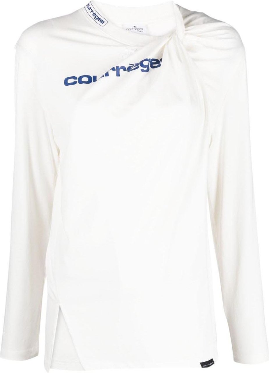 COURREGES Pre T-shirts And Polos White Wit