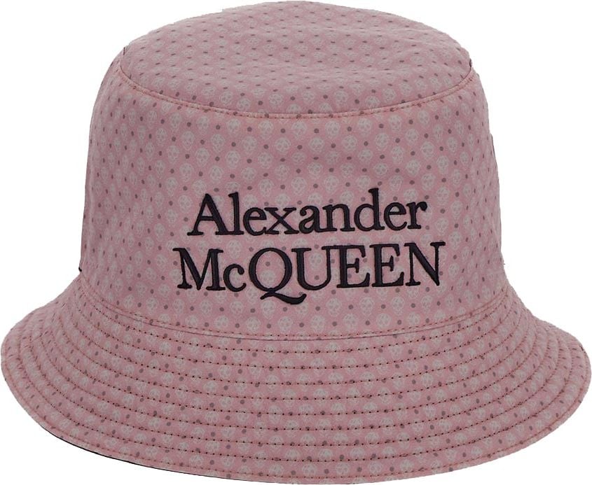 Alexander McQueen Reversible Bucket Hat Zwart