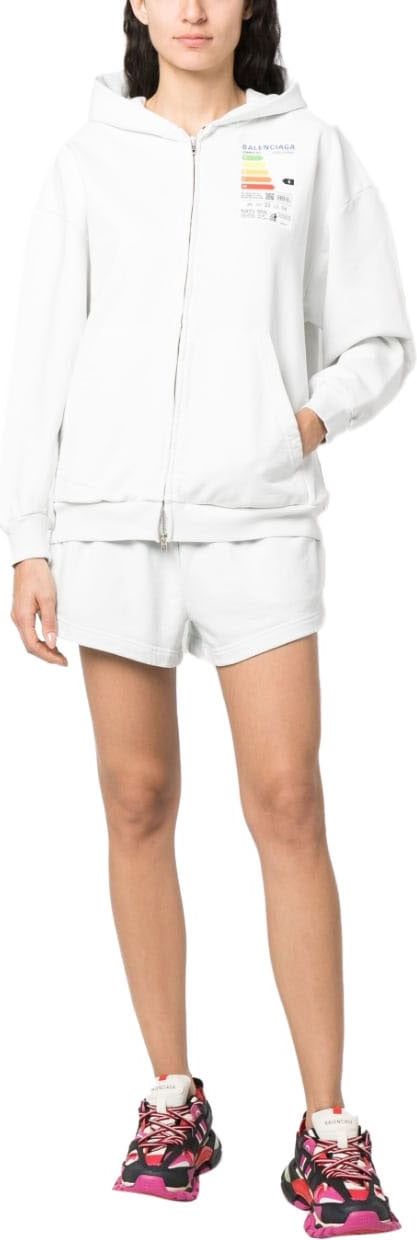 Balenciaga Shorts White Wit