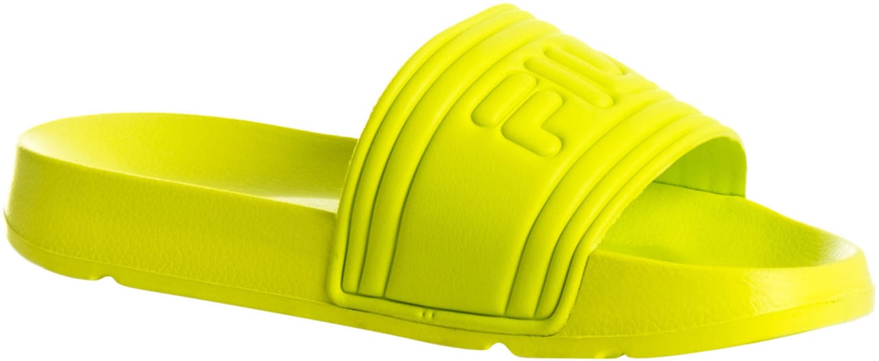 fila badslippers geel