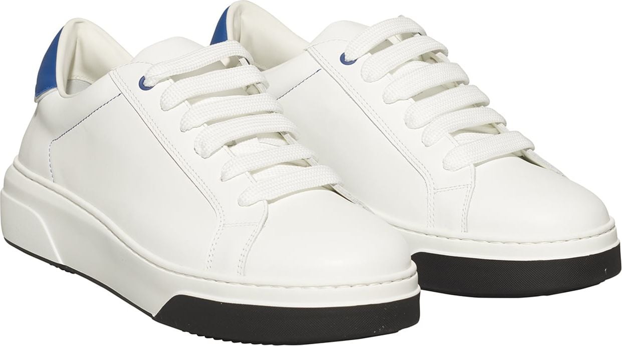Dsquared2 Sneakers bumper white blu Wit