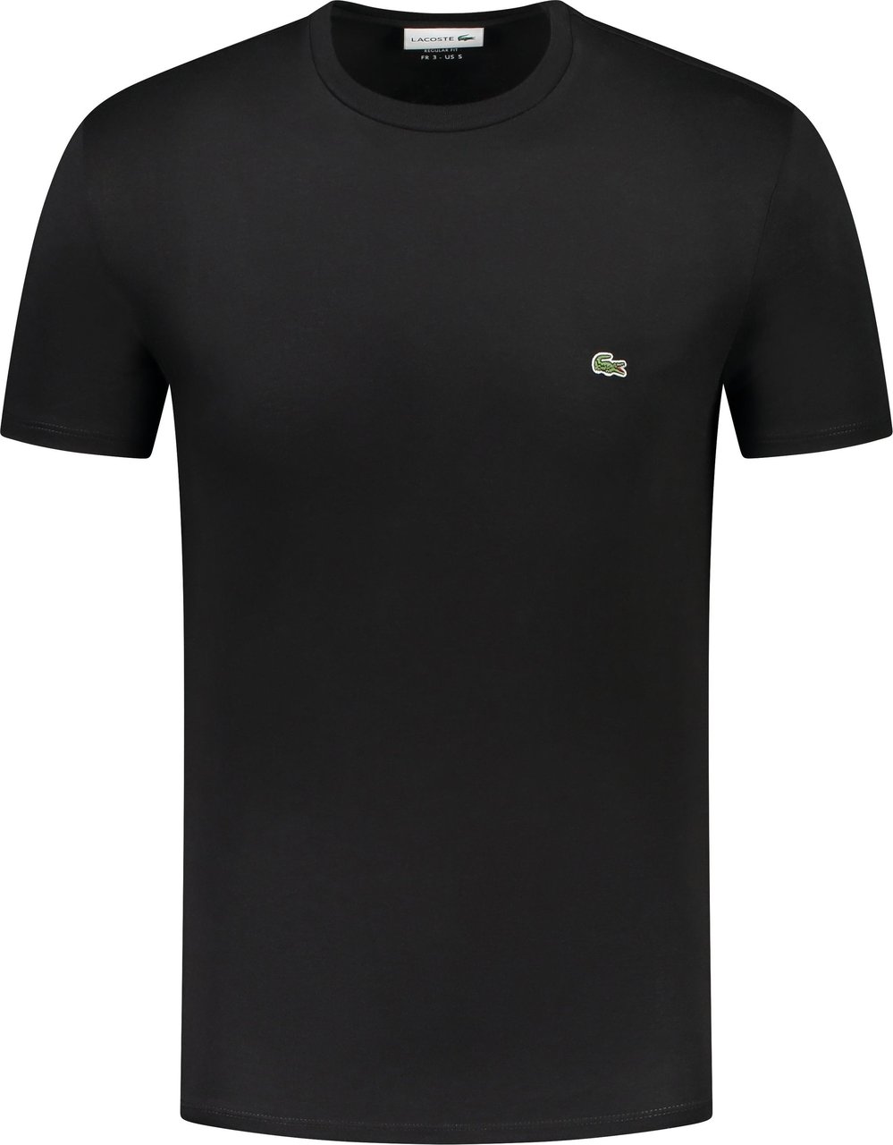 Lacoste T-shirt Zwart Zwart