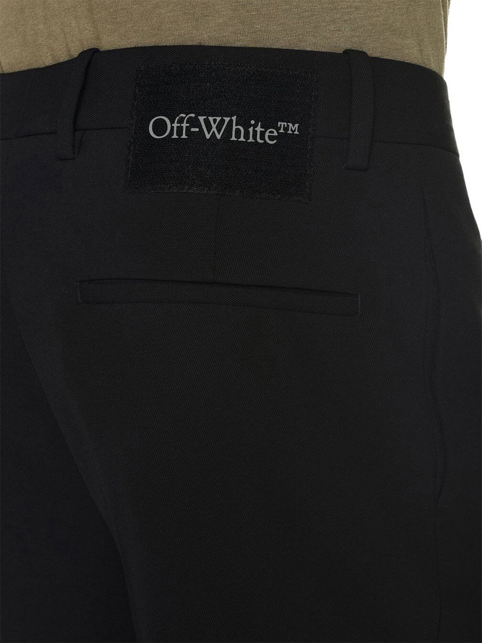 OFF-WHITE Super Skinny Trousers Zwart