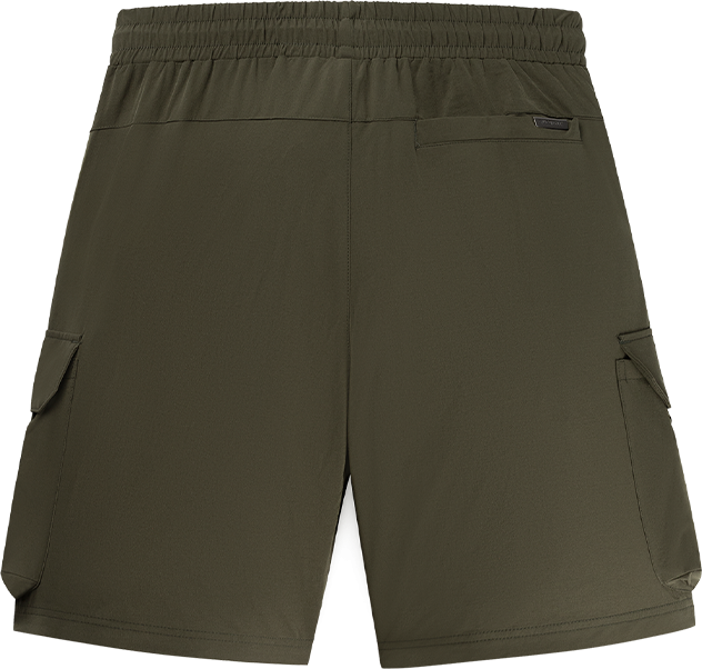 Quotrell Seattle Cargo Shorts | Army Green Groen
