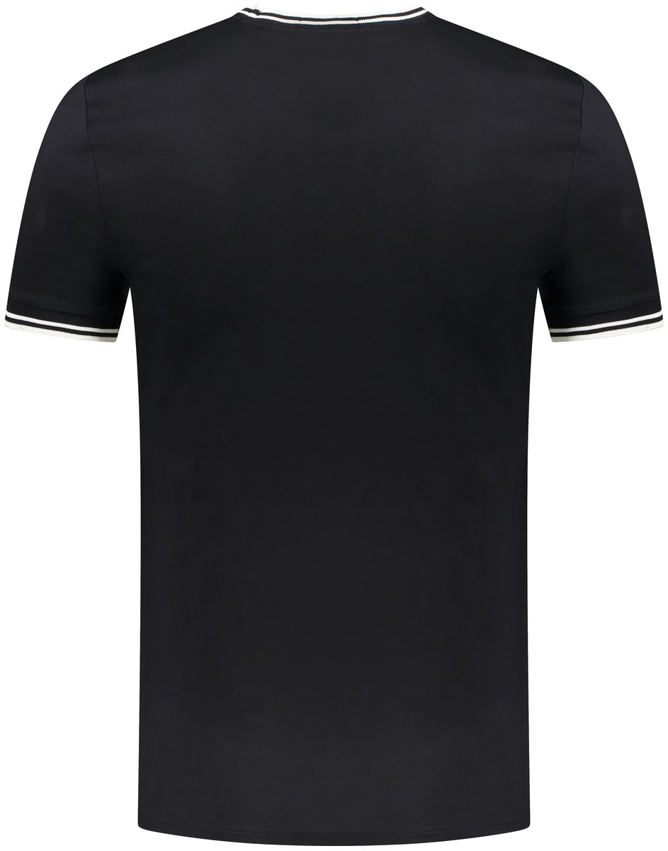 Fred Perry T-shirt Zwart Zwart