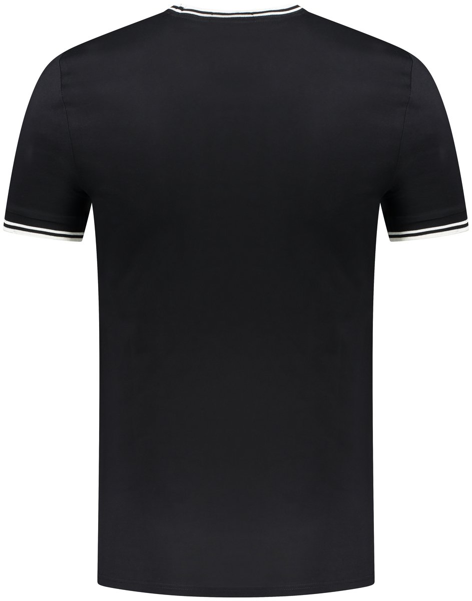 Fred Perry T-shirt Zwart Zwart