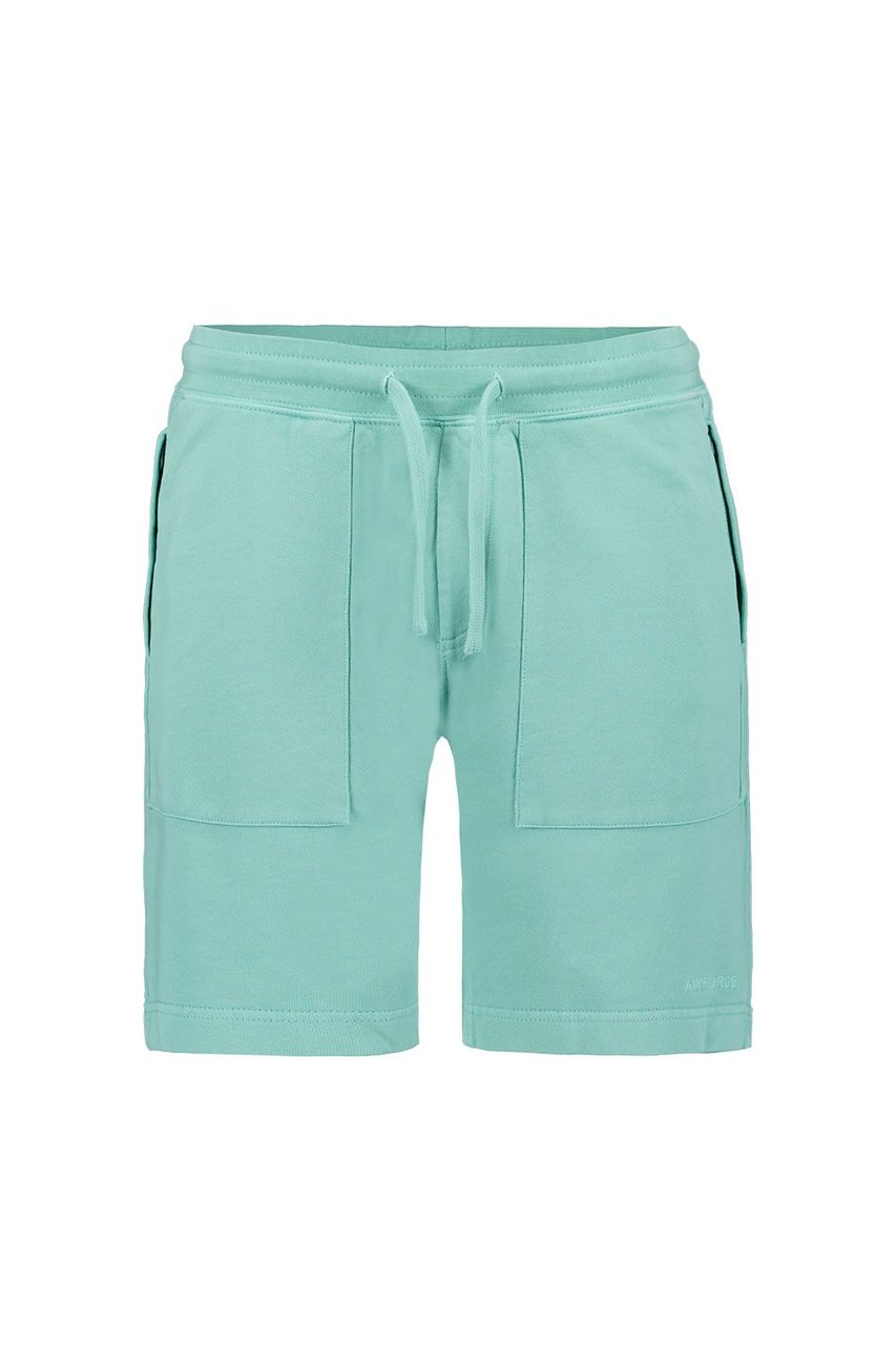 Airforce Shorts Garment Dyed Groen