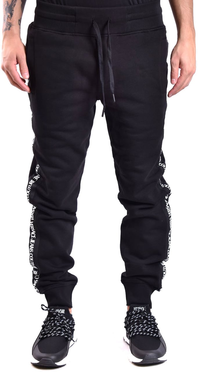 Versace Jeans Couture Trousers Black Zwart