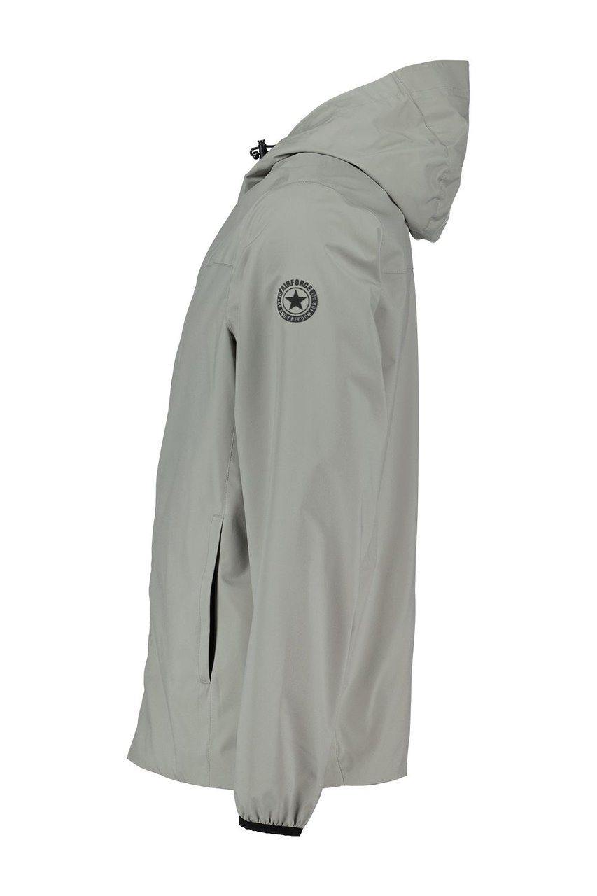 Airforce Lightweight Hooded Jacket Grijs