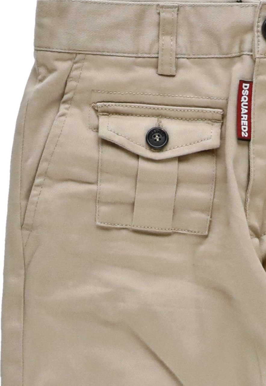 Dsquared2 Trousers Natural Natural Neutraal