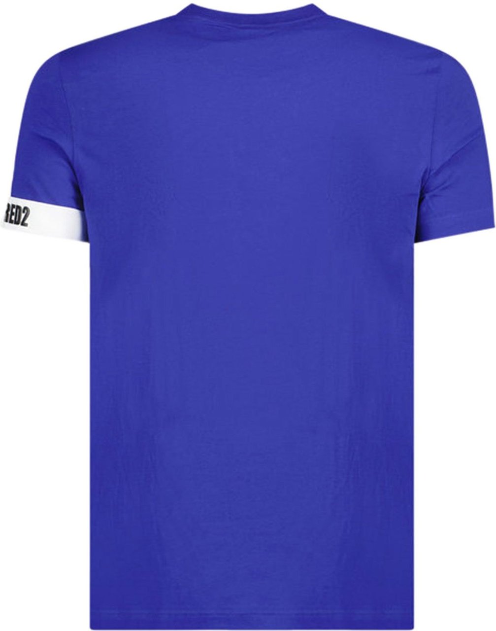 Dsquared2 Tape Logo T-shirt Blue Blauw