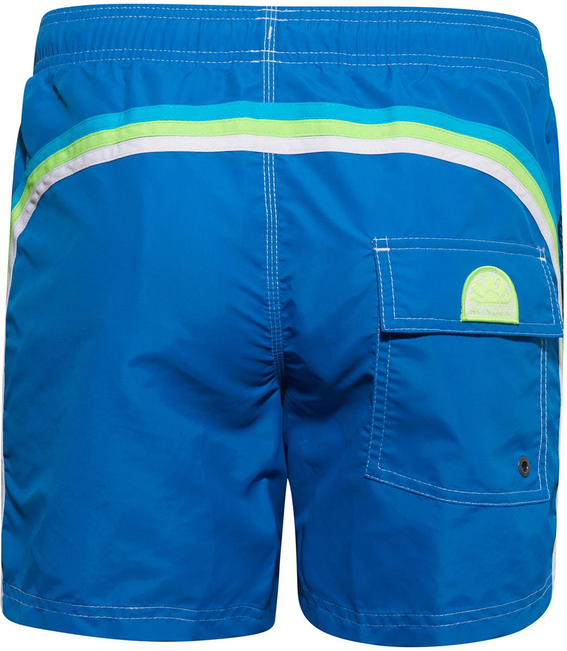 Sundek zwemshort 14 inch kort model Blauw