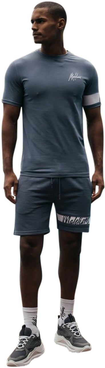 Malelions Captain T-Shirt - Blue Blauw