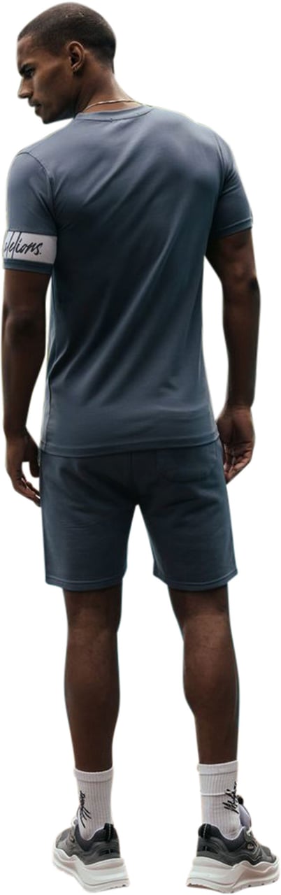 Malelions Captain T-Shirt - Blue Blauw