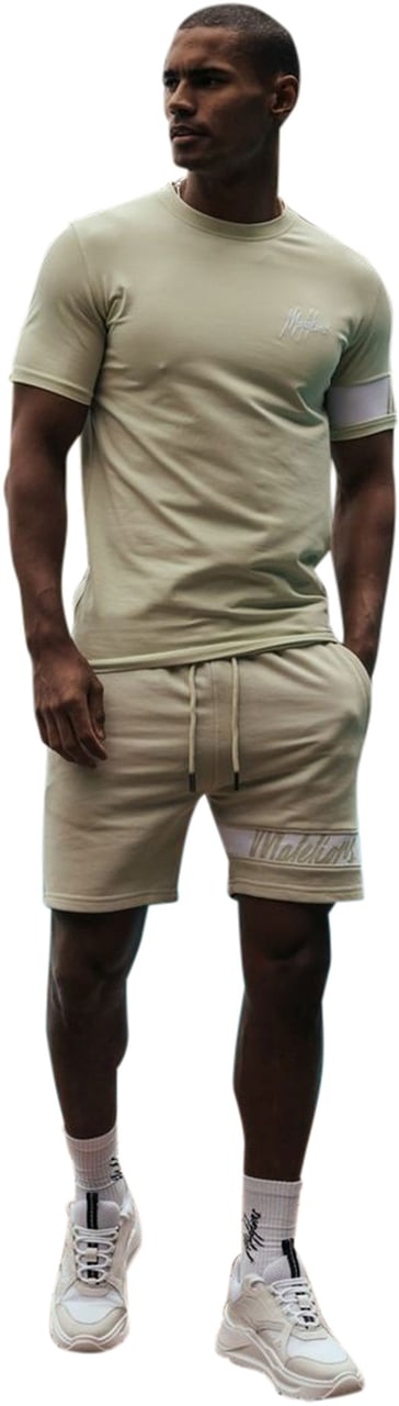 Malelions Captain T-Shirt - Green/White Groen