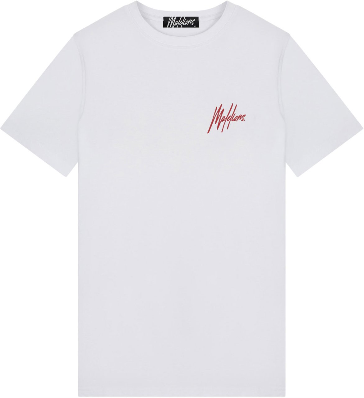 Malelions 3D Graphic T-Shirt - White/Red Wit