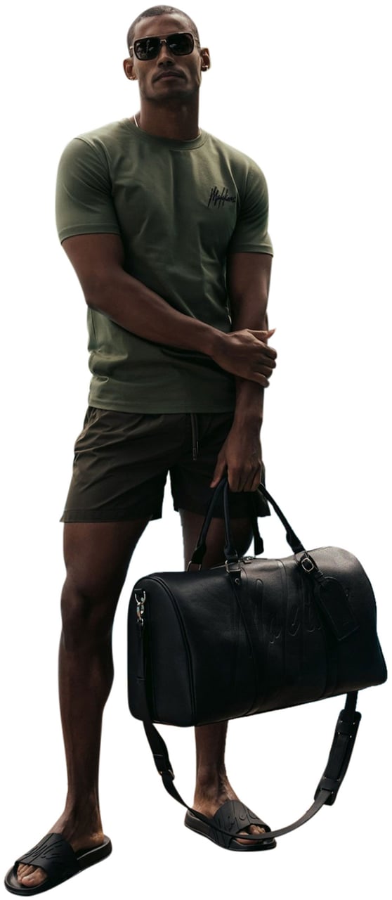 Malelions Atlanta Swimshort - Light Army Groen