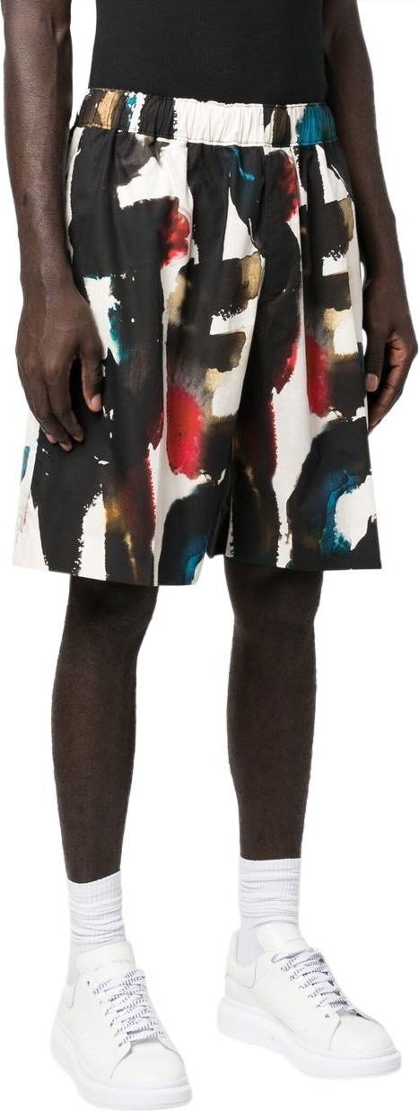 Alexander McQueen Shorts Multicolour Divers Divers