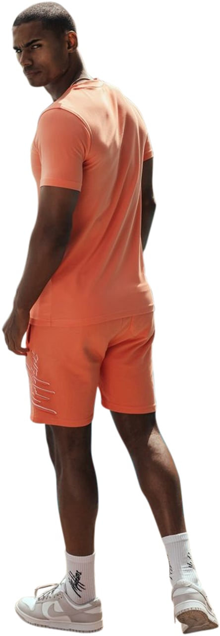 Malelions Duo Essentials T-Shirt - Salmon/Whi Roze