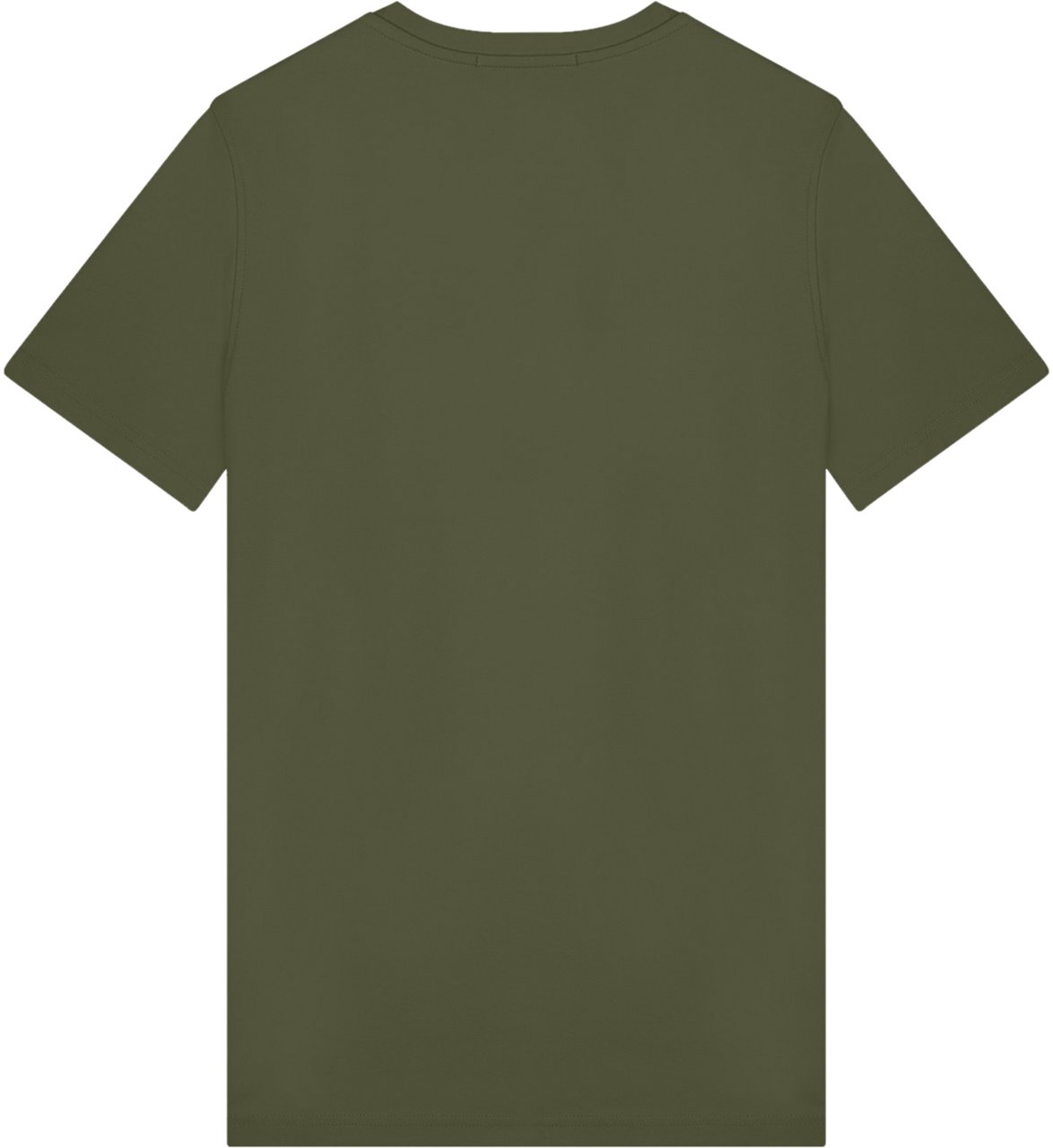 Malelions Duo Essentials T-Shirt - Army/Yello Groen