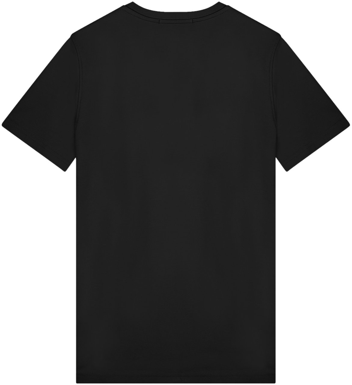 Malelions Duo Essentials T-Shirt - Black/Turq Zwart