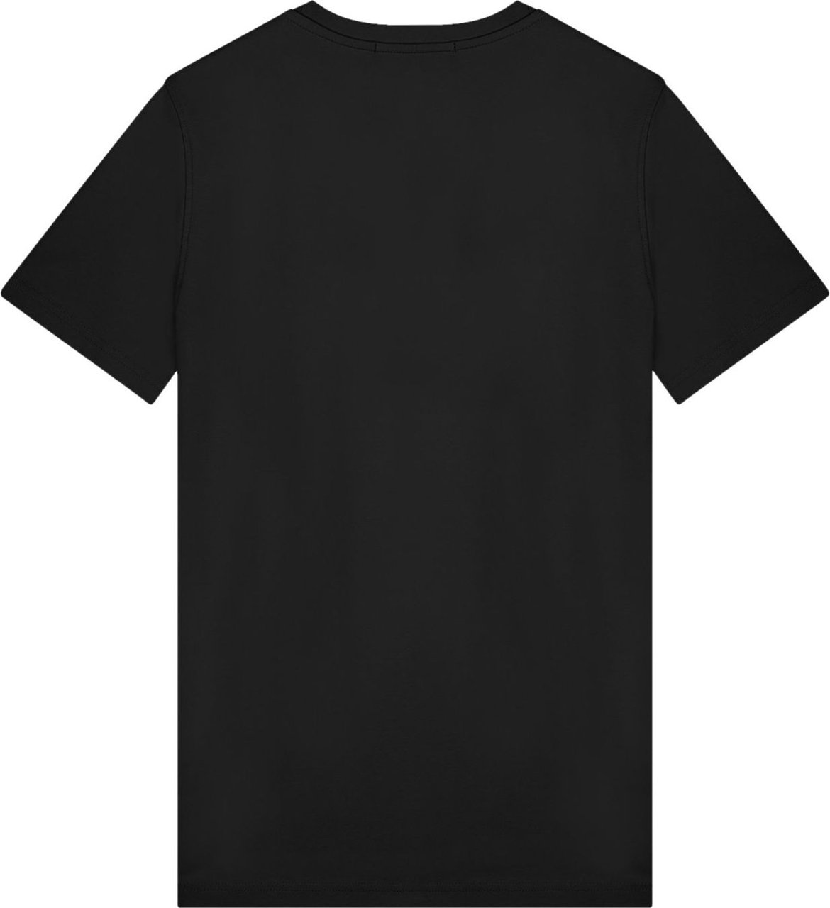 Malelions Duo Essentials T-Shirt - Black/Turq Zwart