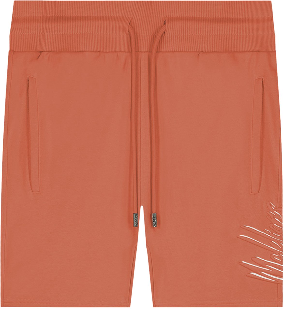 Malelions Duo Essentials Short - Salmon/White Oranje