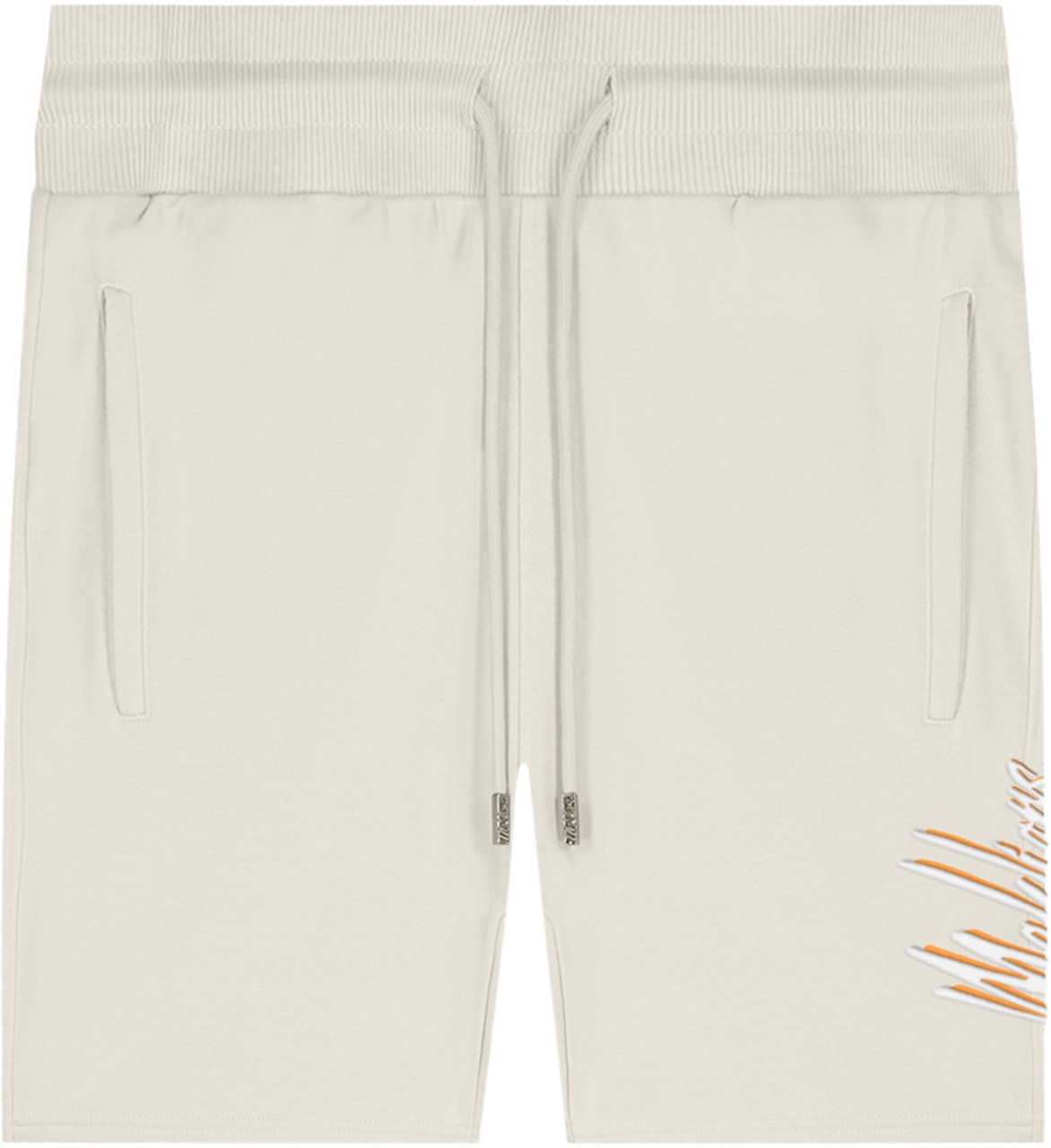Malelions Duo Essentials Short - Grey/orange Grijs