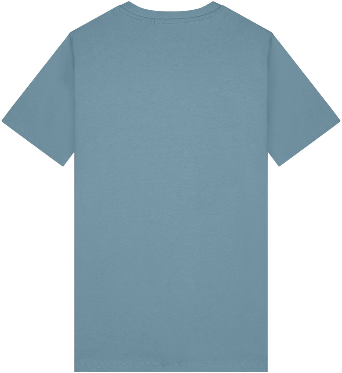 Malelions Logo T-Shirt - Smoke Blue Blauw