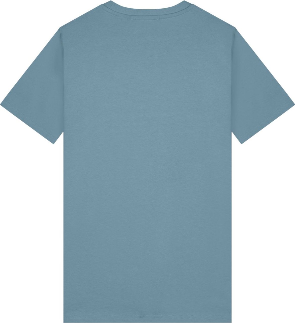 Malelions Logo T-Shirt - Smoke Blue Blauw
